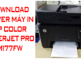Driver Máy In HP Color LaserJet Pro MFP M177FW